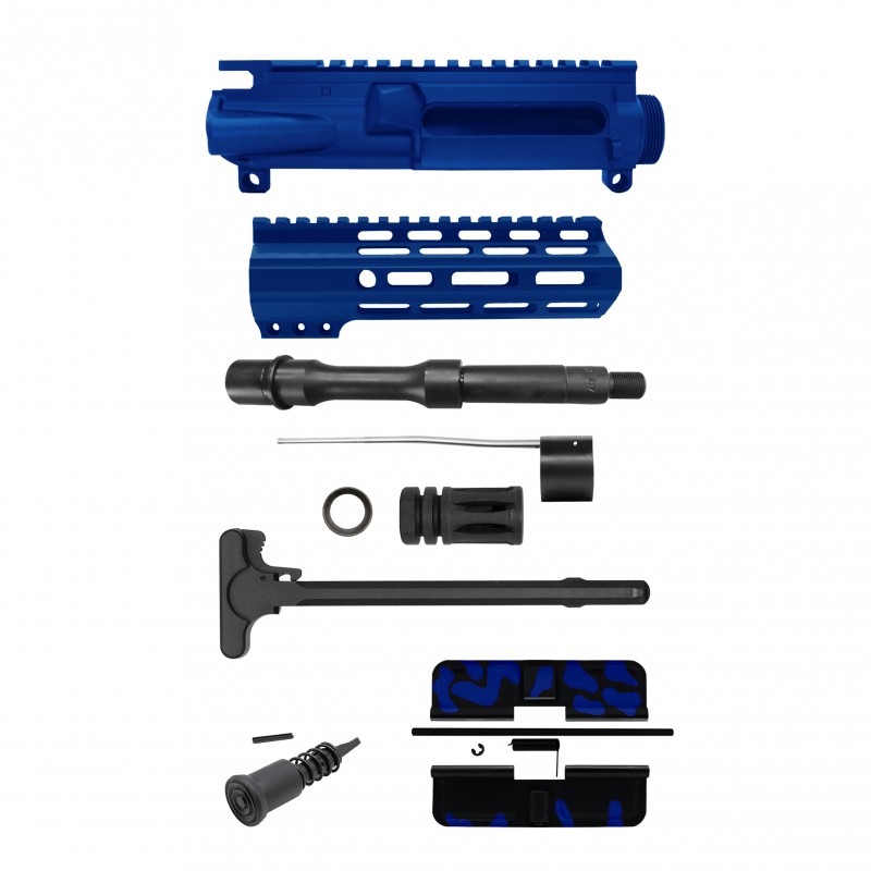 AR-15 .223/5.56 7" BARREL W/ 7'' HANDGUARD ''BLU CAM-FMLUSD-7'' PISTOL KIT