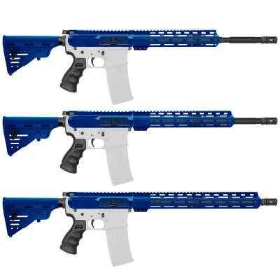 AR-15 .223/5.56 16" BARREL W/ HANDGUARD SIZE OPTION | ''BLU CAM-FMLUSD-V2'' CARBINE KIT