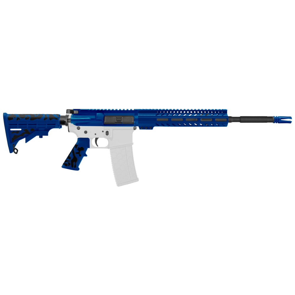 AR-15 .223/5.56 16" BARREL W/ HANDGUARD SIZE OPTION | ''BLU CAM-FSSM'' CARBINE KIT AR-15 .223/5.56 16" BARREL W/ HANDGUARD SIZE OPTION | ''BLU CAM-FSSM'' CARBINE KIT