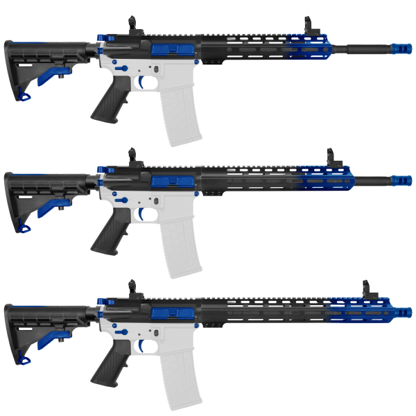 AR-15 .223/5.56 16" BARREL W/ HANDGUARD SIZE OPTION | ''BLU GRA'' CARBINE KIT