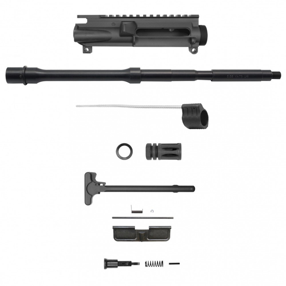 AR-15 .223/5.56 16" Barrel W/ 10'' Quad Handguard W/ BCG| ''CLASSIC'' Carbine Kit- Not Assembled AR-15 .223/5.56 16" Barrel W/ 10'' Quad Handguard W/ BCG| ''CLASSIC'' Carbine Kit- Not Assembled