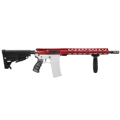 AR-15 .223/5.56 16" Barrel W/ 15" Handguard M LOK | ''CRIMSON'' Carbine Kit
