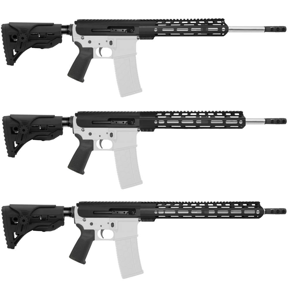 AR-15 .223/5.56 16" Barrel W/12'' 15" Handguard Option | AR-15 ''CUSTOM SIDE CHARGING EDITION MARK II'' Carbine Kit