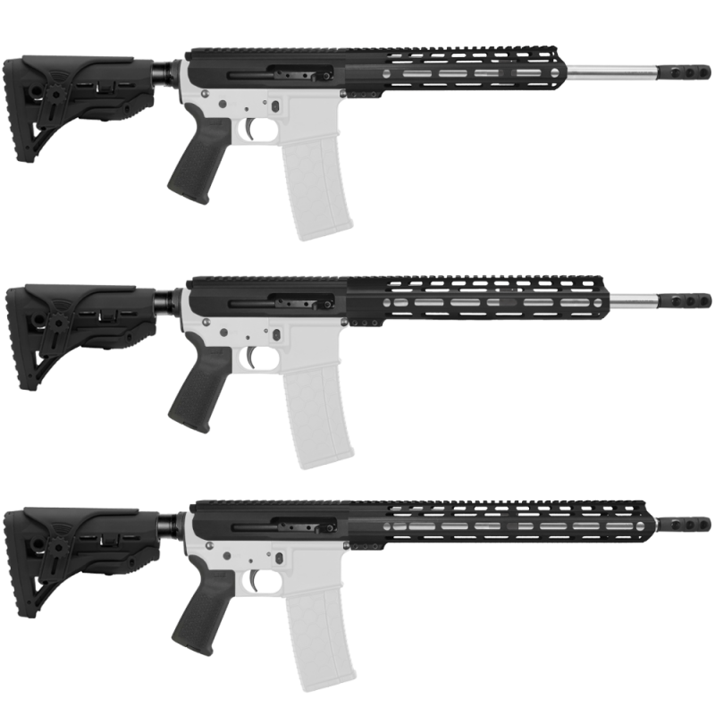 AR-15 .223/5.56 16" Barrel W/12'' 15" Handguard Option | AR-15 ''CUSTOM SIDE CHARGING EDITION MARK II'' Carbine Kit