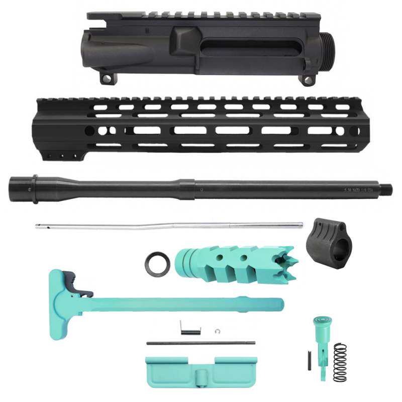 AR-15 .223/5.56 16" Barrel W/ Handguard Length Options| ''CYAN'' Carbine Kit AR-15 .223/5.56 16" Barrel W/ Handguard Length Options| ''CYAN'' Carbine Kit