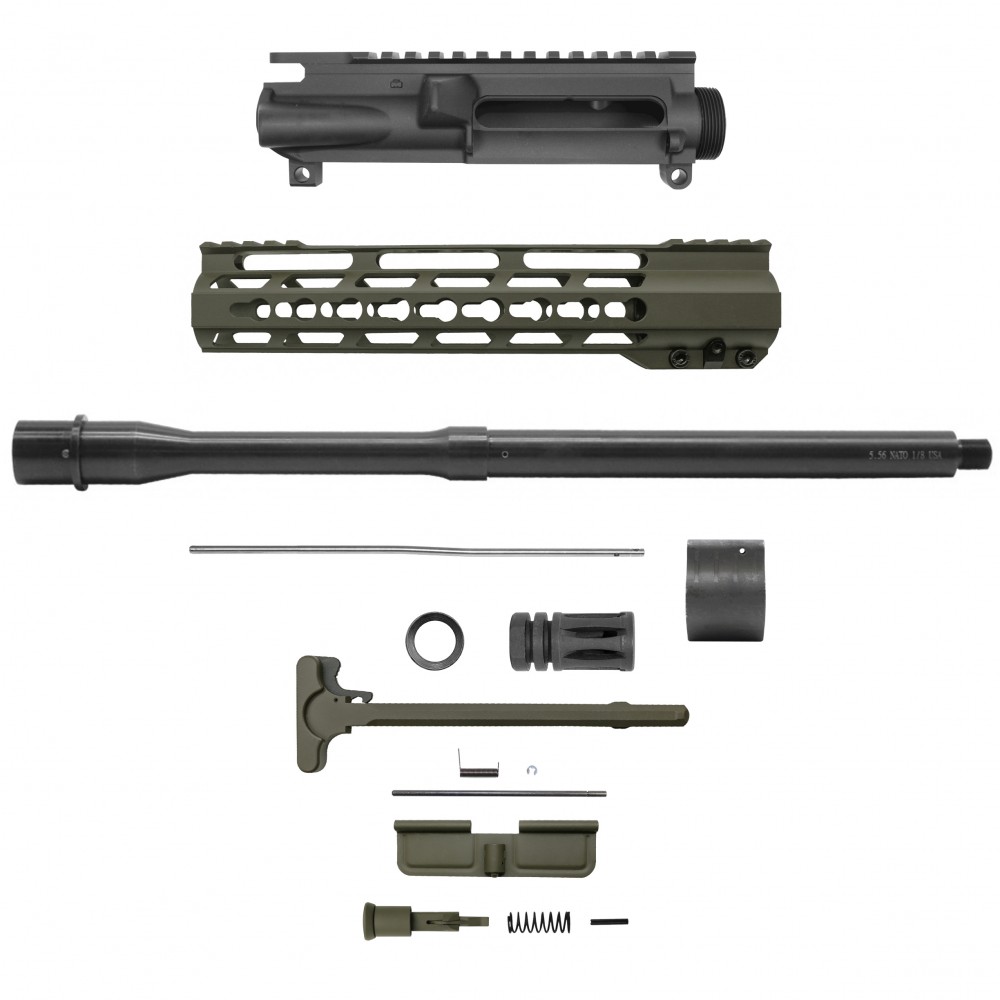 AR-15 .223/5.56 16" Barrel W/ 10" 12" 15" Keymond Handguard | ''ENVY'' Carbine Kit