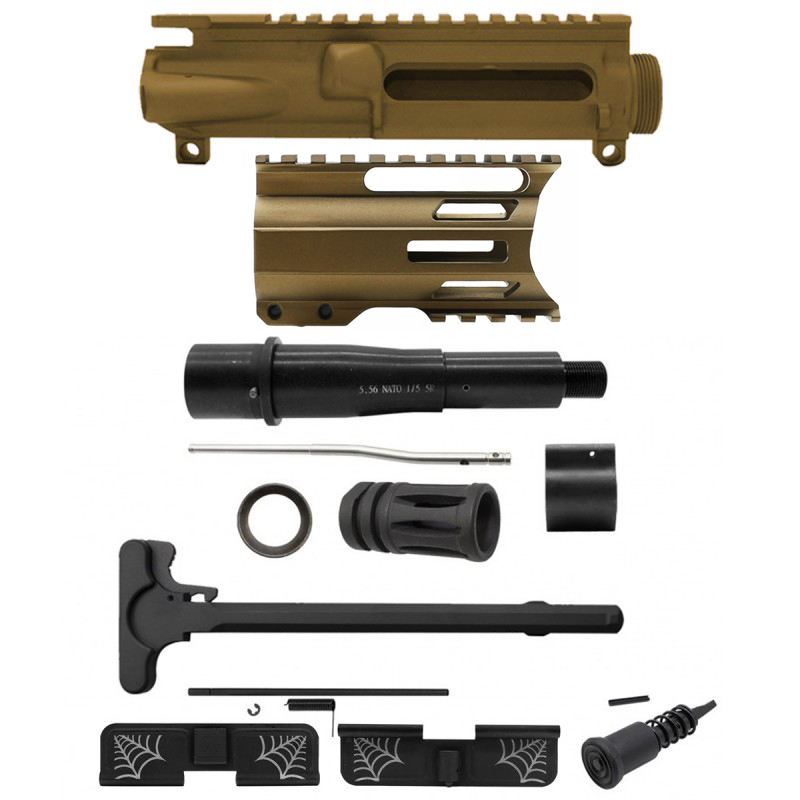 AR-15 .223/5.56 5" Barrel 4" Handguard M Lok| ''FALCON'' Pistol Kit AR-15 .223/5.56 5" Barrel 4" Handguard M Lok| ''FALCON'' Pistol Kit
