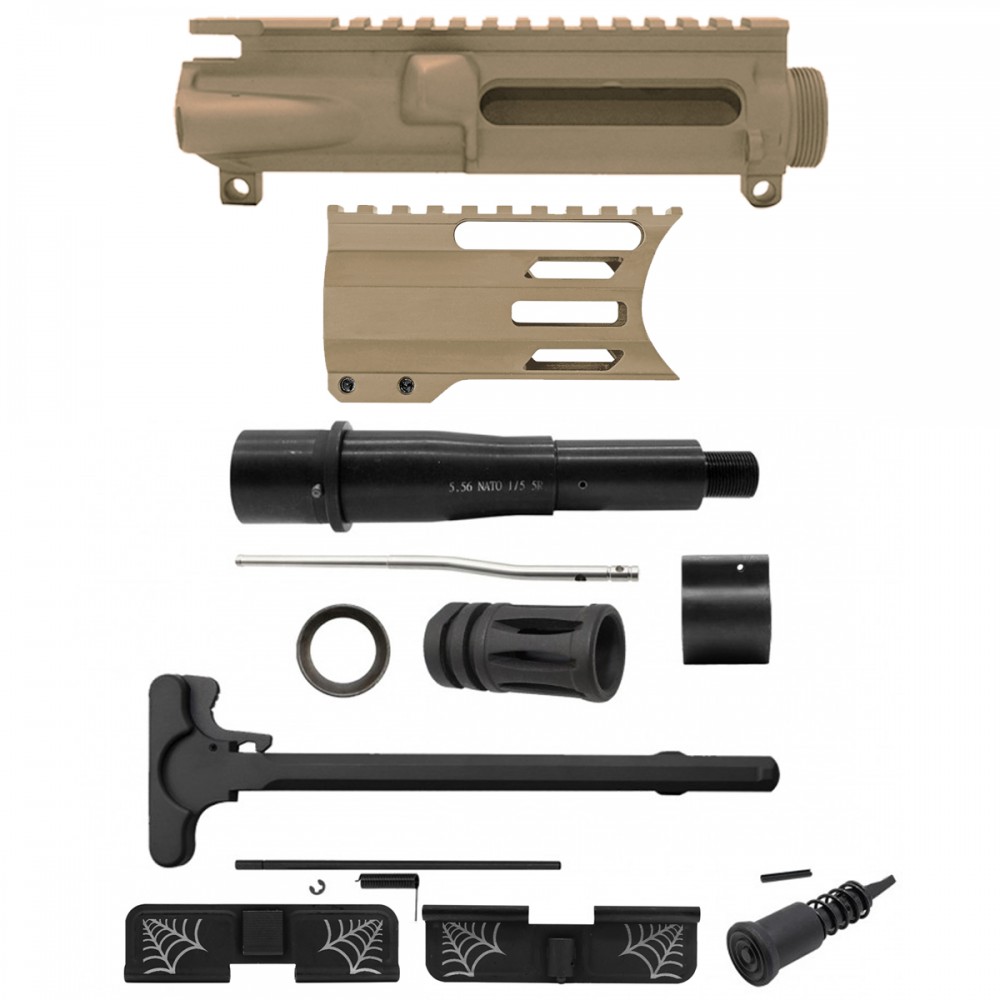 AR-15 .223/5.56 5" Barrel 4" Handguard M Lok| ''FALCON'' Pistol Kit