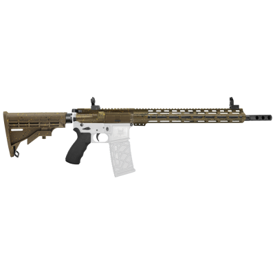 AR-15 .223/5.56 16" Barrel  W/ 15'' Handguard | ''FDE SPLATTER MARK III'' Carbine Kit