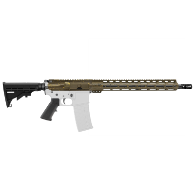 AR-15 .223/5.56 16" Barrel  W/ 15'' Handguard | ''FDE SPLATTER'' Carbine Kit