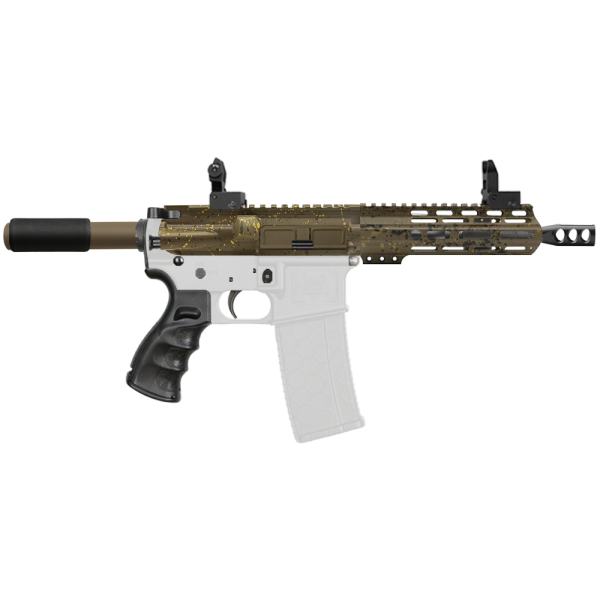 AR-15 .223/5.56 7" Barrel W/ 7'' Handguard | ''FDE SPLATTER-7'' Pistol Kit AR-15 .223/5.56 7" Barrel W/ 7'' Handguard | ''FDE SPLATTER-7'' Pistol Kit
