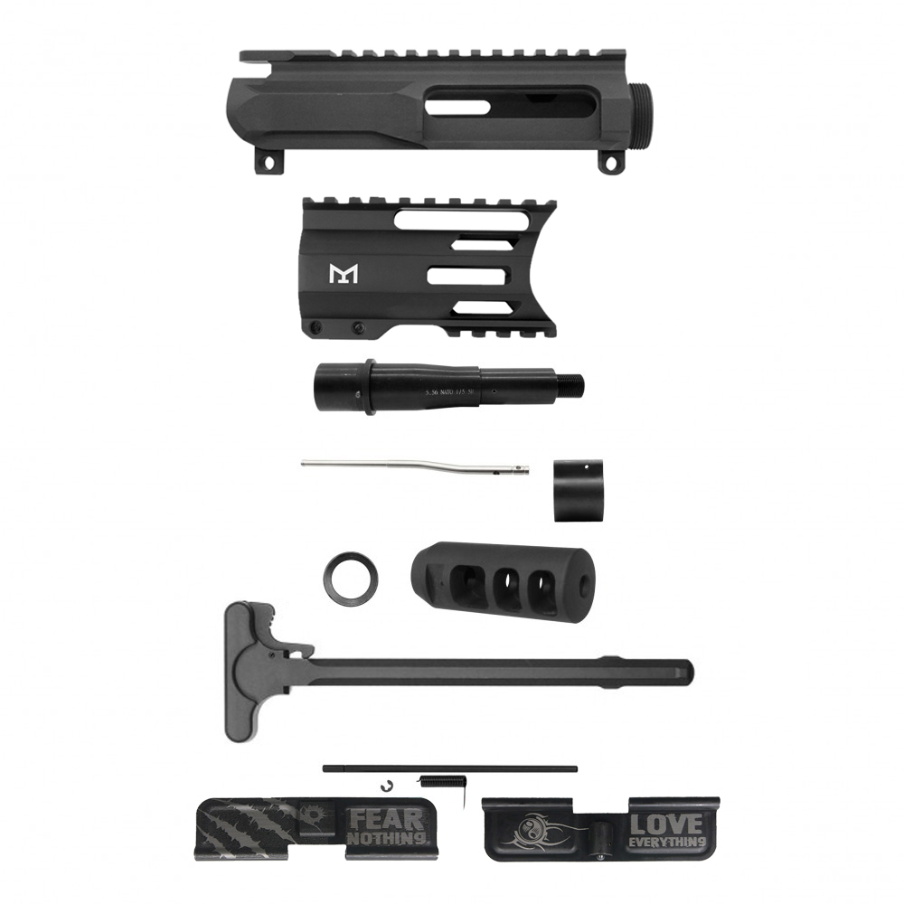 AR-15 .223/5.56 5" Barrel 4" Handguard M Lok| ''FNLE'' Pistol Kit AR-15 .223/5.56 5" Barrel 4" Handguard M Lok| ''FNLE'' Pistol Kit