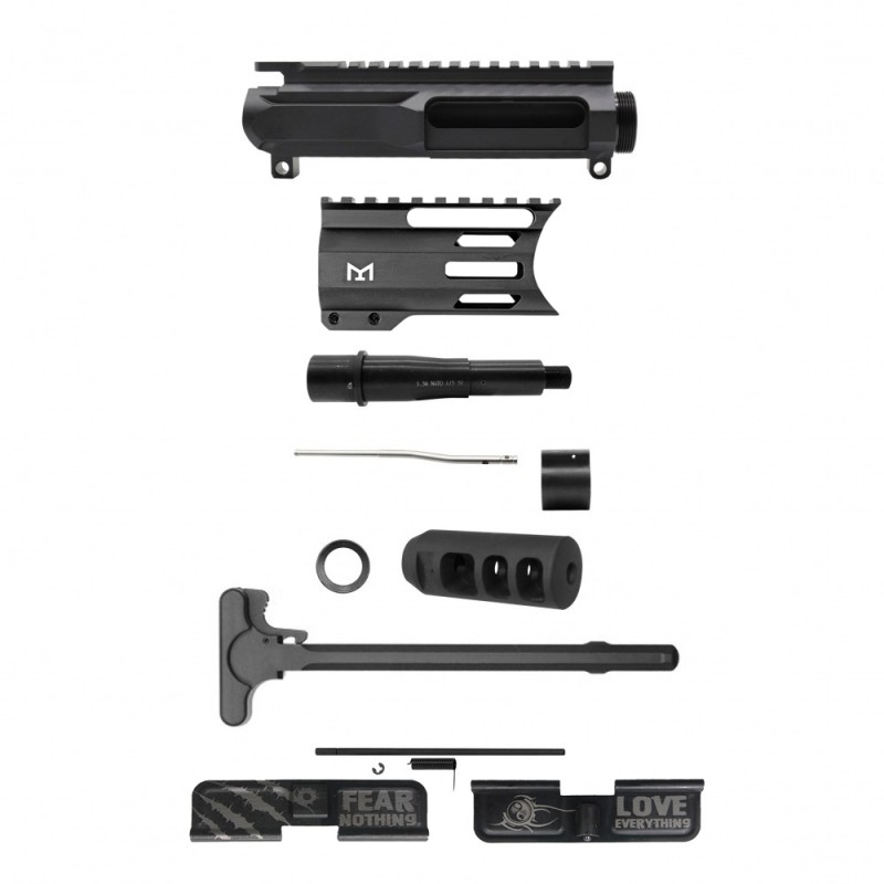 AR-15 .223/5.56 5" Barrel 4" Handguard M Lok| ''FNLE'' Pistol Kit