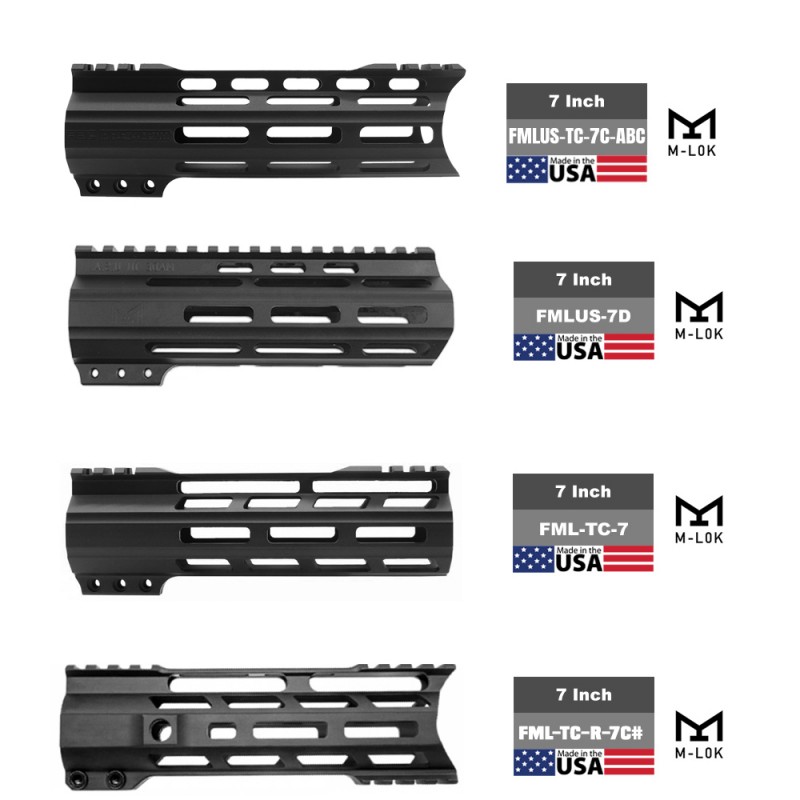 AR-15 .223/5.56 7" Barrel 7" Handguard M Lok| ''FNLE-7'' Pistol Kit