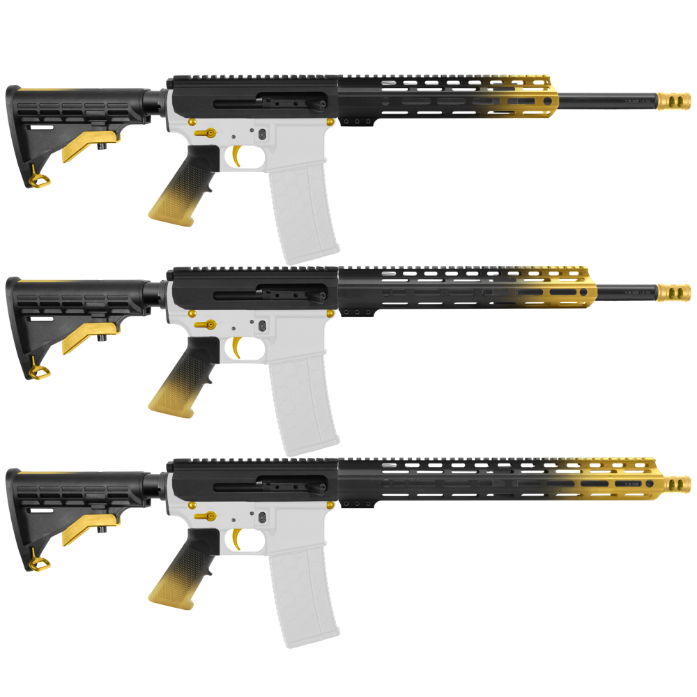 AR-15 .223/5.56 16'' BARREL W/ HANDGUARD SIZE OPTION | ''GLD GRA SIDE CHARGING EDITION'' CARBINE KIT