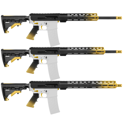 AR-15 .223/5.56 16'' BARREL W/ HANDGUARD SIZE OPTION | ''GLD GRA SIDE CHARGING EDITION'' CARBINE KIT