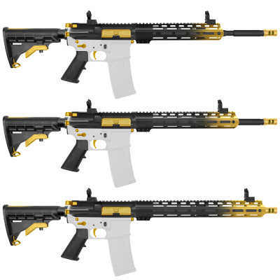 AR-15 .223/5.56 16" BARREL W/ HANDGUARD SIZE OPTION | ''GLD GRA'' CARBINE KIT