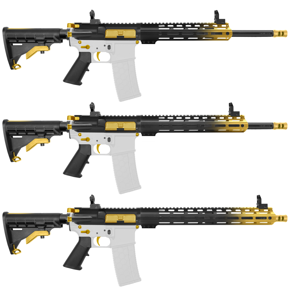 AR-15 .223/5.56 16" BARREL W/ HANDGUARD SIZE OPTION | ''GLD GRA'' CARBINE KIT AR-15 .223/5.56 16" BARREL W/ HANDGUARD SIZE OPTION | ''GLD GRA'' CARBINE KIT