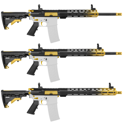 AR-15 .223/5.56 16" BARREL W/ HANDGUARD SIZE OPTION | ''GLD GRA'' CARBINE KIT