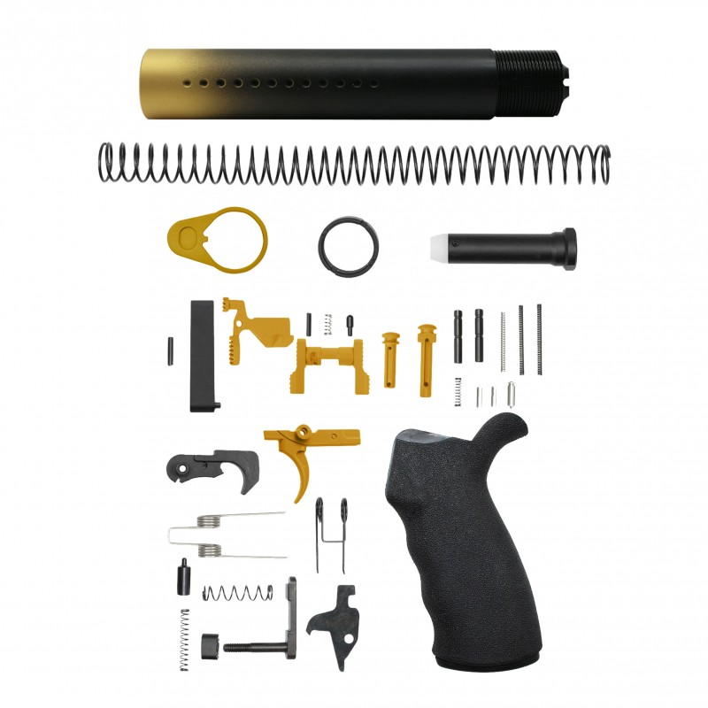 AR-15 .223/5.56 10.5'' BARREL W/ 10'' HANDGUARD | ''GLD GRA-10 SIDE CHARGING EDITION'' PISTOL KIT