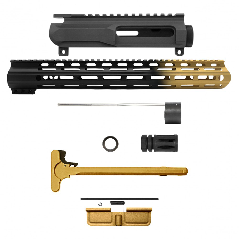 AR-15 .223/5.56 16" BARREL W/ AR-15 ANGLE CUT CLAMP ON M-LOK HANDGUARD | ''GLD GRA-15'' CARBINE KIT