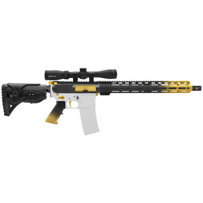 AR-15 .223/5.56 16" BARREL W/ AR-15 ANGLE CUT CLAMP ON M-LOK HANDGUARD | ''GLD GRA-15'' CARBINE KIT