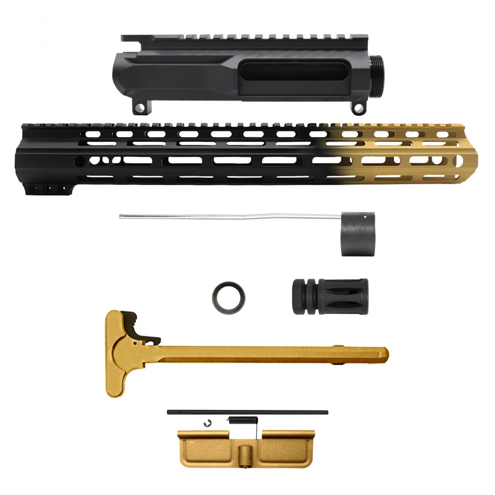 AR-15 .223/5.56 16" BARREL W/ AR-15 ANGLE CUT CLAMP ON M-LOK HANDGUARD | ''GLD GRA-15'' CARBINE KIT