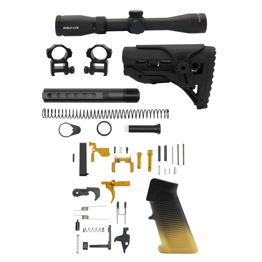 AR-15 .223/5.56 16" BARREL W/ AR-15 ANGLE CUT CLAMP ON M-LOK HANDGUARD | ''GLD GRA-15'' CARBINE KIT AR-15 .223/5.56 16" BARREL W/ AR-15 ANGLE CUT CLAMP ON M-LOK HANDGUARD | ''GLD GRA-15'' CARBINE KIT