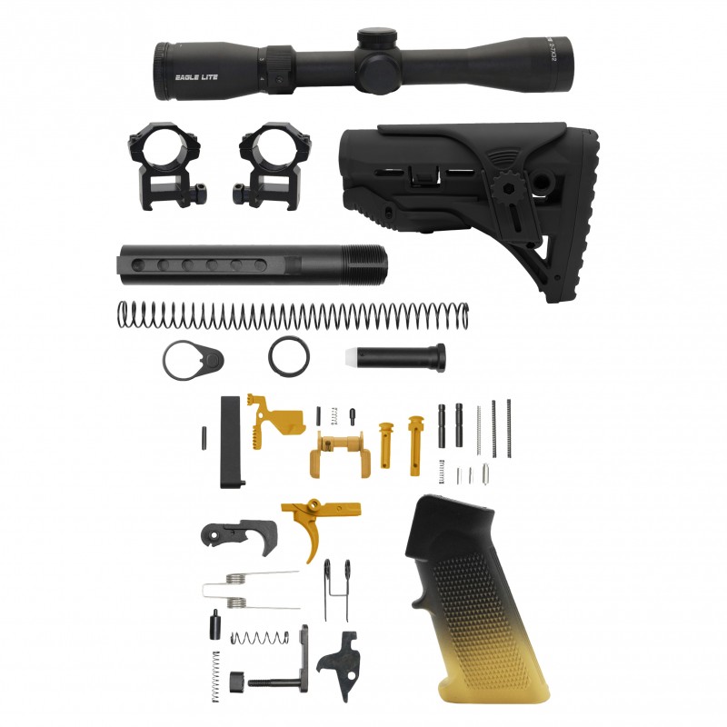 AR-15 .223/5.56 16" BARREL W/ AR-15 ANGLE CUT CLAMP ON M-LOK HANDGUARD | ''GLD GRA-15'' CARBINE KIT AR-15 .223/5.56 16" BARREL W/ AR-15 ANGLE CUT CLAMP ON M-LOK HANDGUARD | ''GLD GRA-15'' CARBINE KIT