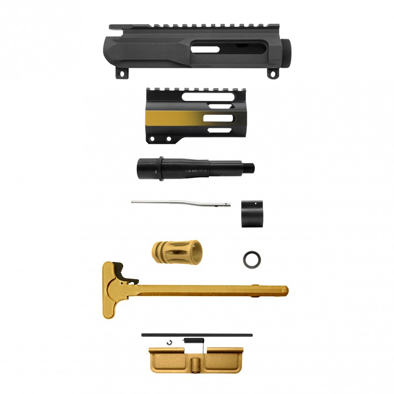 AR-15 .223/5.56 5" BARREL W/ 4'' HANDGUARD | ''GLD GRA-4 MARK II '' PISTOL KIT