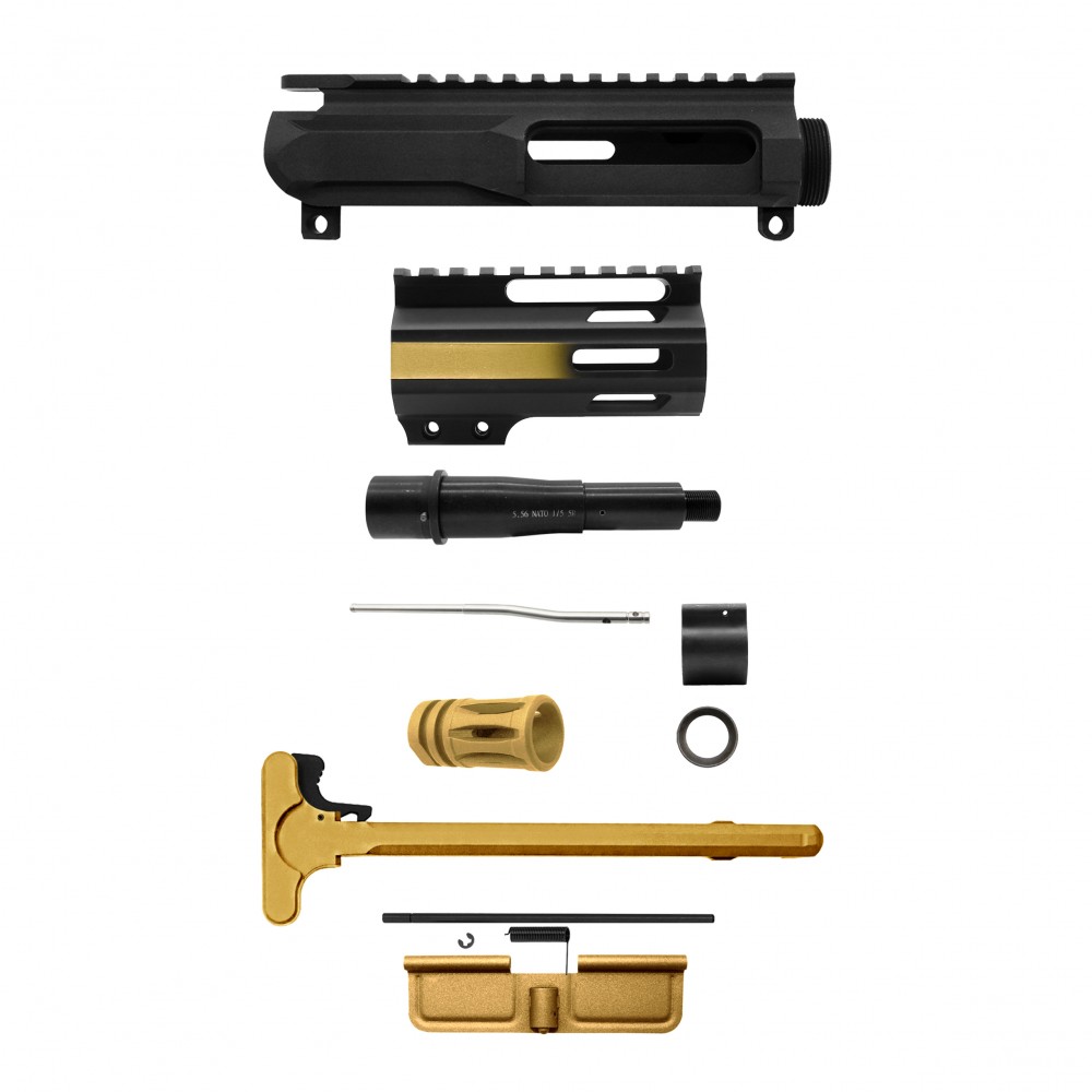 AR-15 .223/5.56 5" BARREL W/ 4'' HANDGUARD | ''GLD GRA-4 MARK II '' PISTOL KIT