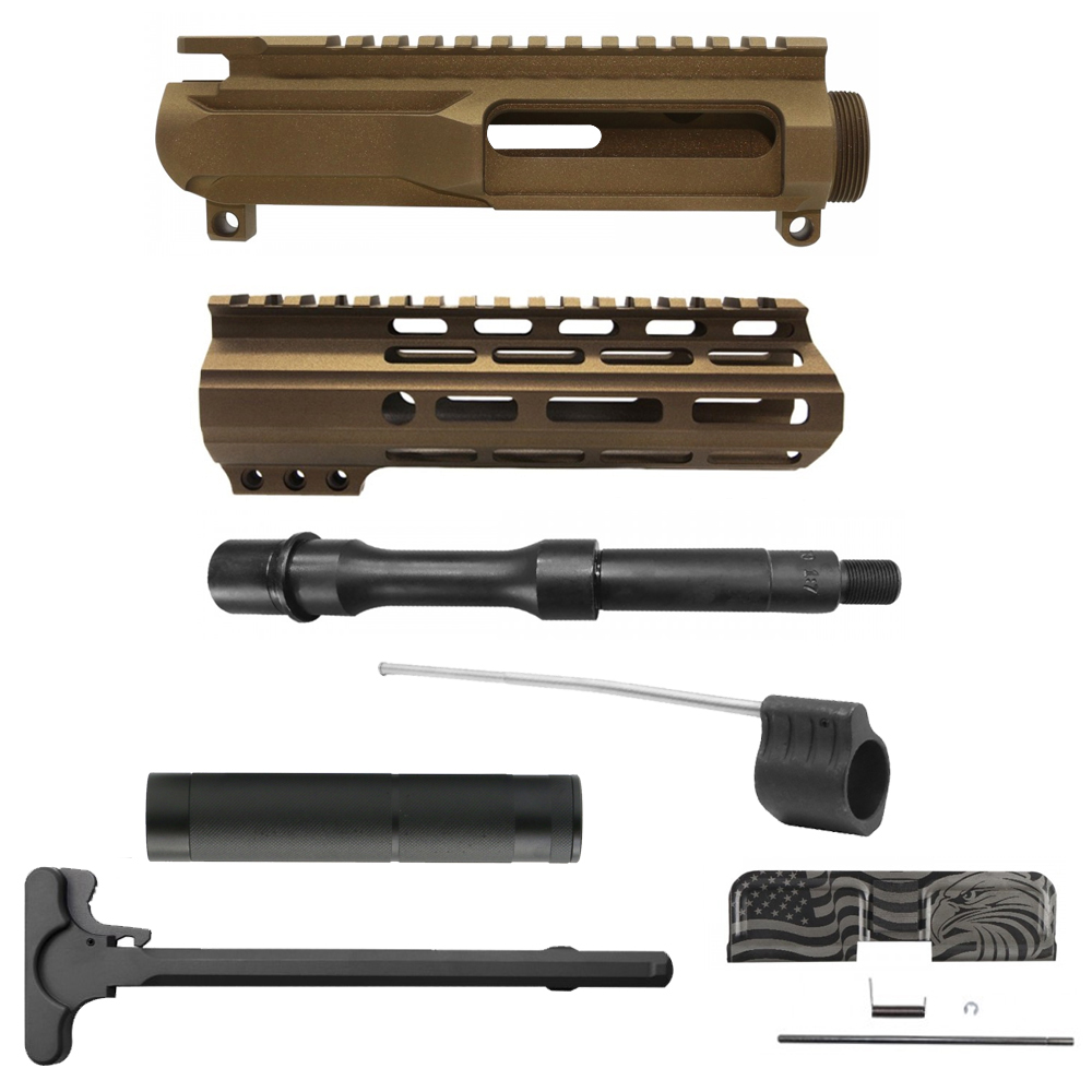 AR-15 .223/5.56 7.5" Barrel W/ 7" Handguard Cerakote Color Option | ''INFAMY MARK II'' Pistol Kit