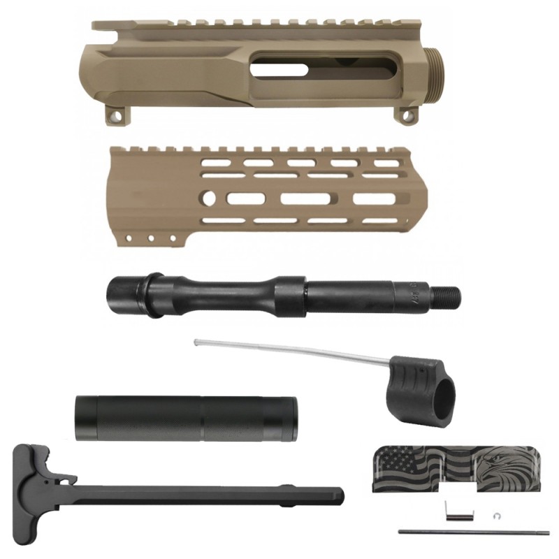 AR-15 .223/5.56 7.5" Barrel W/ 7" Handguard Cerakote Color Option | ''INFAMY MARK II'' Pistol Kit