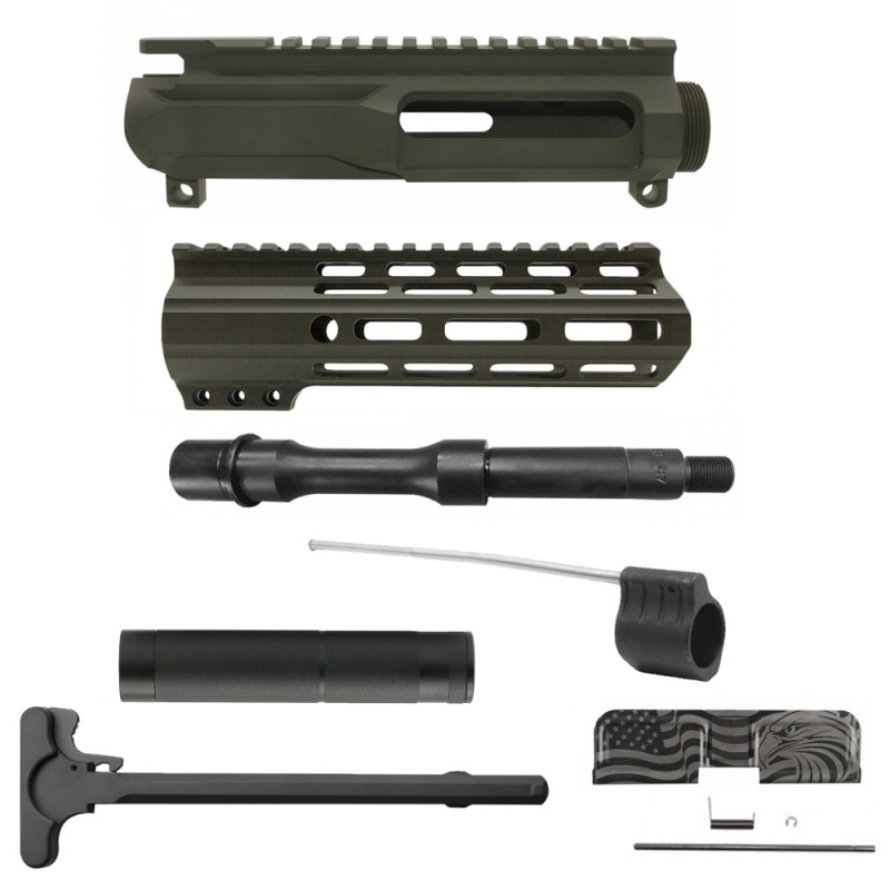 AR-15 .223/5.56 7.5" Barrel W/ 7" Handguard Cerakote Color Option | ''INFAMY MARK II'' Pistol Kit