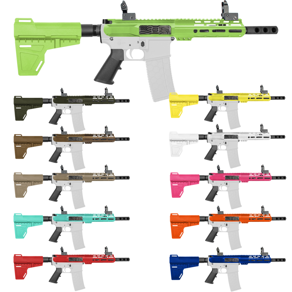 AR-15 .223/5.56 7.5" Barrel W/ 7" Handguard Cerakote Color Option | ''INFAMY MARK II'' Pistol Kit AR-15 .223/5.56 7.5" Barrel W/ 7" Handguard Cerakote Color Option | ''INFAMY MARK II'' Pistol Kit