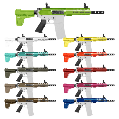 AR-15 .223/5.56 7.5" Barrel W/ 7" Handguard Cerakote Color Option | ''INFAMY MARK II'' Pistol Kit