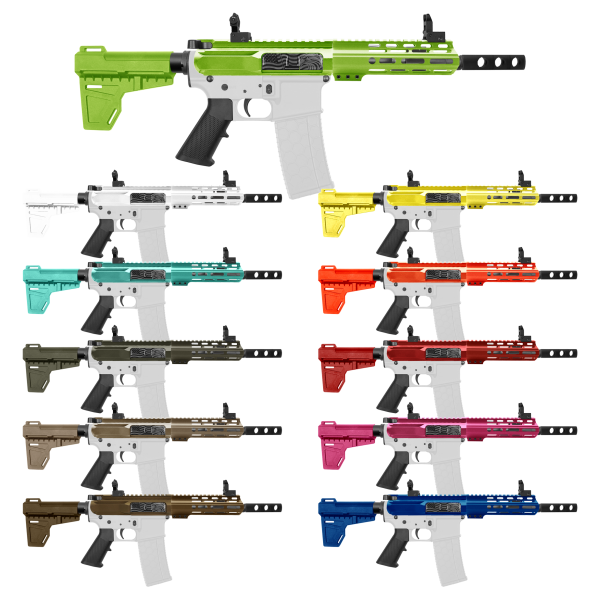 AR-15 .223/5.56 7.5" Barrel W/ 7" Handguard Cerakote Color Option | ''INFAMY MARK II'' Pistol Kit
