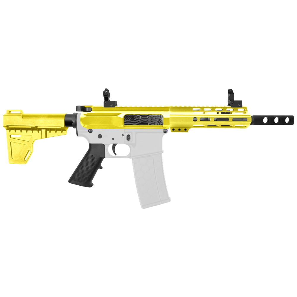 AR-15 .223/5.56 7.5" Barrel W/ 7" Handguard Cerakote Color Option | ''INFAMY MARK II'' Pistol Kit AR-15 .223/5.56 7.5" Barrel W/ 7" Handguard Cerakote Color Option | ''INFAMY MARK II'' Pistol Kit