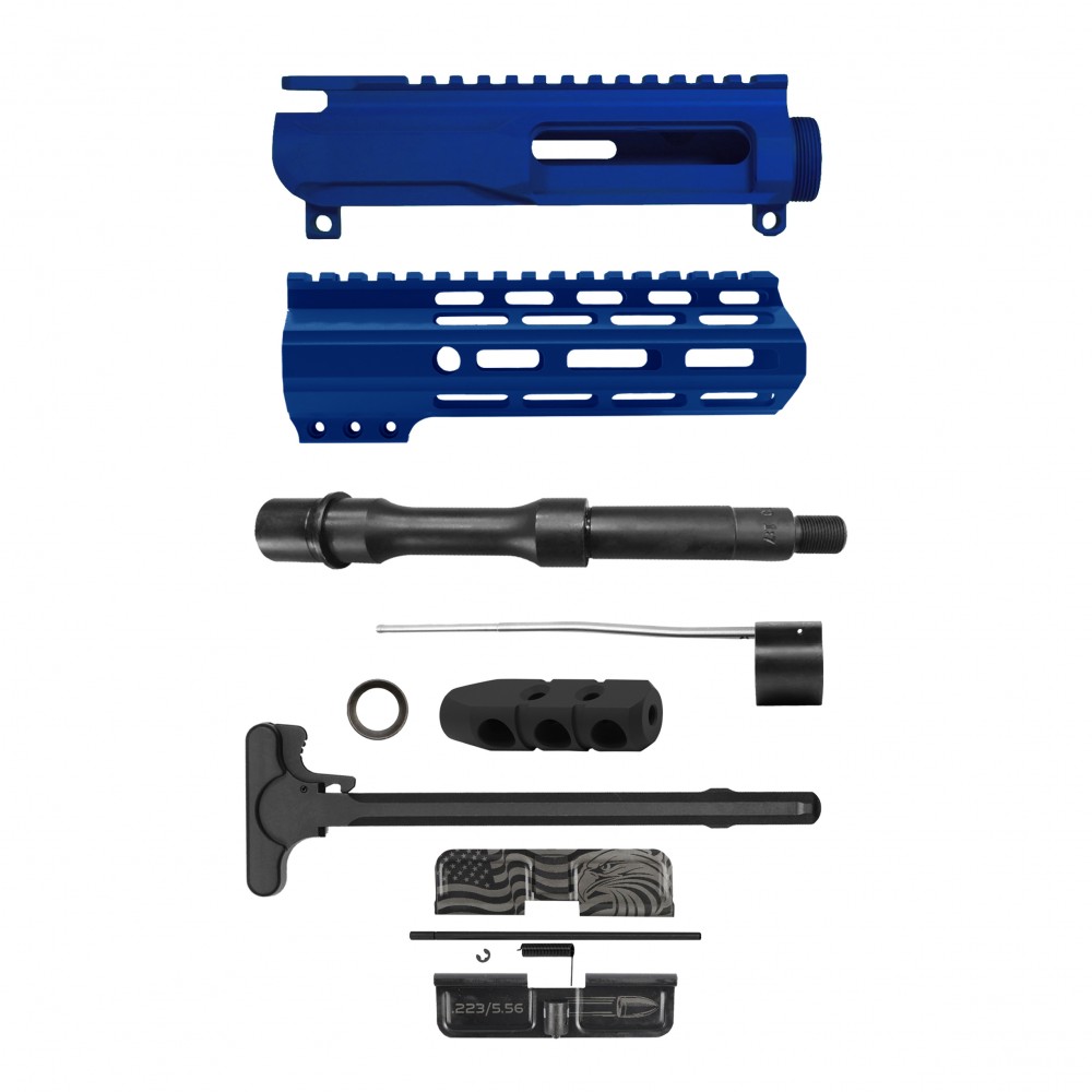 AR-15 .223/5.56 7.5" Barrel W/ 7" Handguard Cerakote Color Option | ''INFAMY MARK II'' Pistol Kit AR-15 .223/5.56 7.5" Barrel W/ 7" Handguard Cerakote Color Option | ''INFAMY MARK II'' Pistol Kit