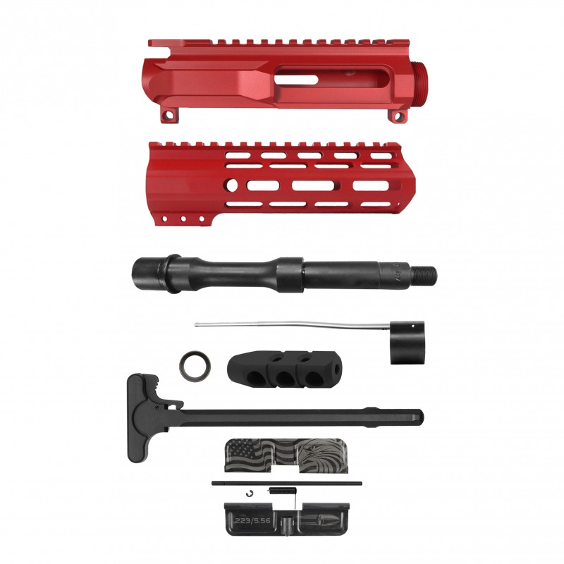 AR-15 .223/5.56 7.5" Barrel W/ 7" Handguard Cerakote Color Option | ''INFAMY MARK II'' Pistol Kit AR-15 .223/5.56 7.5" Barrel W/ 7" Handguard Cerakote Color Option | ''INFAMY MARK II'' Pistol Kit