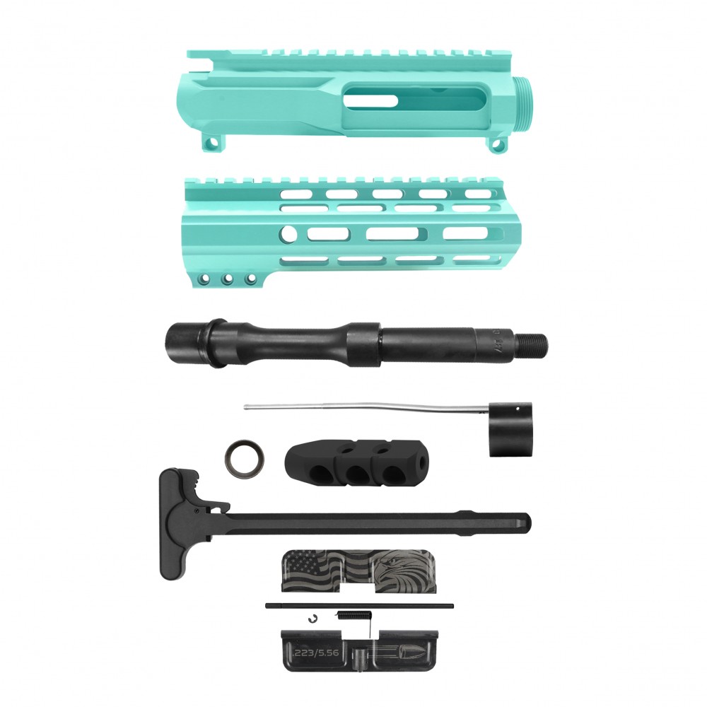 AR-15 .223/5.56 7.5" Barrel W/ 7" Handguard Cerakote Color Option | ''INFAMY MARK II'' Pistol Kit AR-15 .223/5.56 7.5" Barrel W/ 7" Handguard Cerakote Color Option | ''INFAMY MARK II'' Pistol Kit