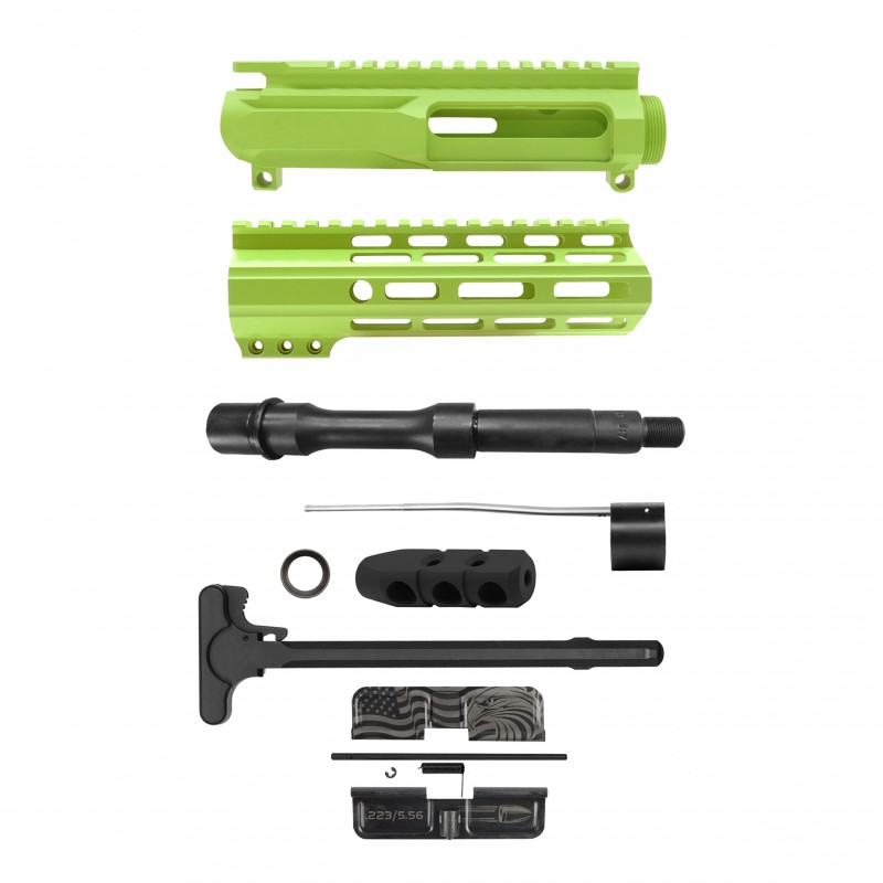 AR-15 .223/5.56 7.5" Barrel W/ 7" Handguard Cerakote Color Option | ''INFAMY MARK II'' Pistol Kit AR-15 .223/5.56 7.5" Barrel W/ 7" Handguard Cerakote Color Option | ''INFAMY MARK II'' Pistol Kit