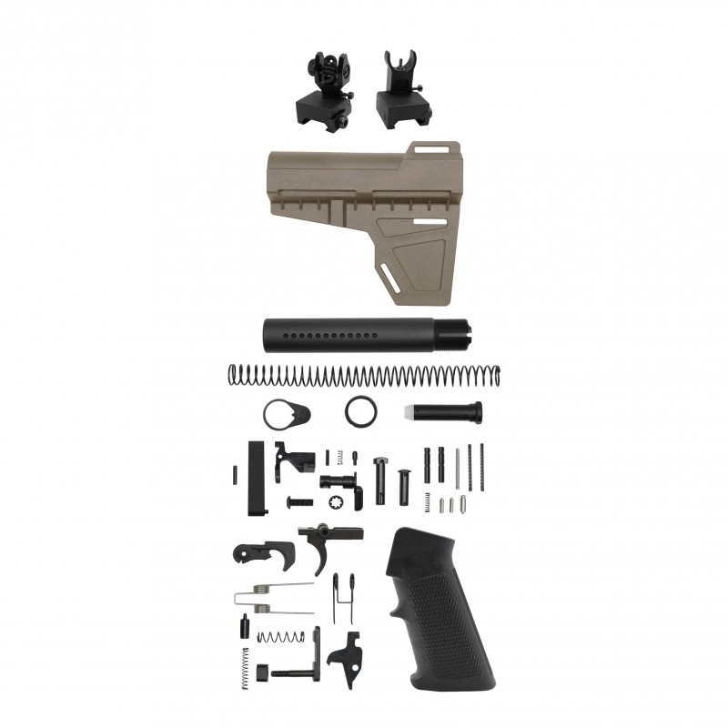 AR-15 .223/5.56 7.5" Barrel W/ 7" Handguard Cerakote Color Option | ''INFAMY MARK II'' Pistol Kit AR-15 .223/5.56 7.5" Barrel W/ 7" Handguard Cerakote Color Option | ''INFAMY MARK II'' Pistol Kit