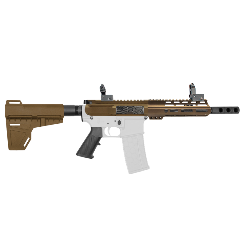 AR-15 .223/5.56 7.5" Barrel W/ 7" Handguard Cerakote Color Option | ''INFAMY MARK II'' Pistol Kit