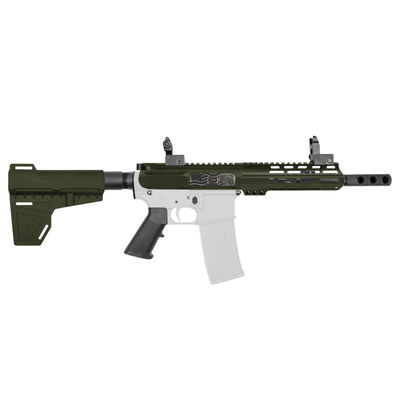 AR-15 .223/5.56 7.5" Barrel W/ 7" Handguard Cerakote Color Option | ''INFAMY MARK II'' Pistol Kit