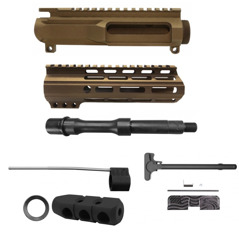 AR-15 .223/5.56 7.5" Barrel W/ 7" Handguard Cerakote Color Option | ''INFAMY MARK II'' Pistol Kit