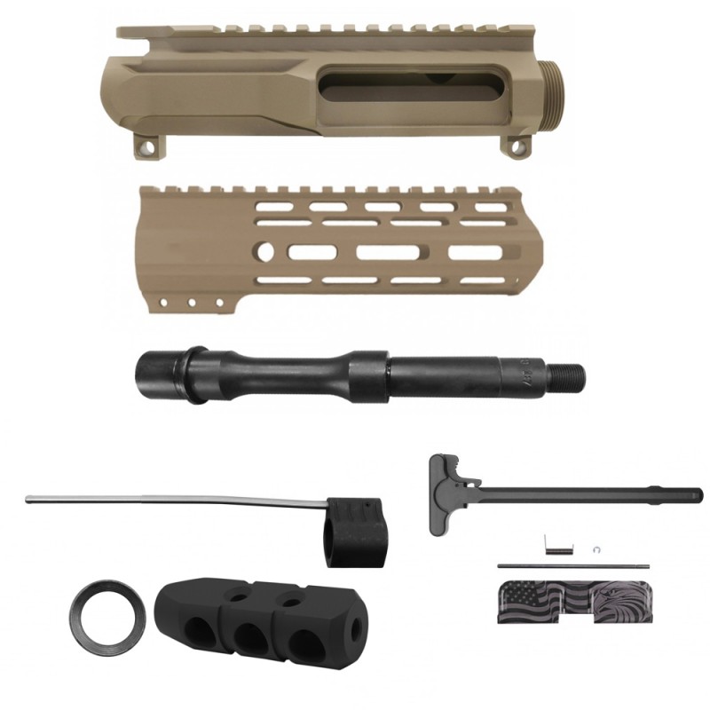 AR-15 .223/5.56 7.5" Barrel W/ 7" Handguard Cerakote Color Option | ''INFAMY MARK II'' Pistol Kit