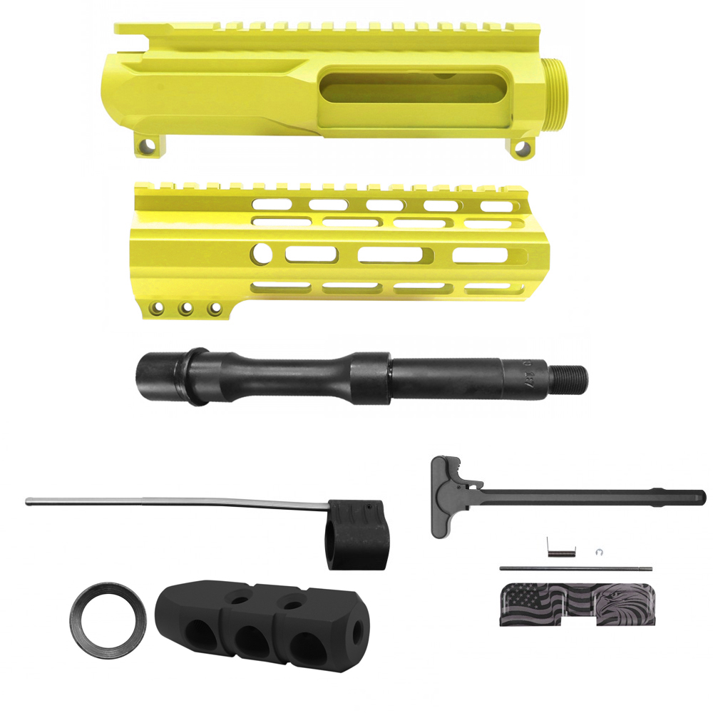 AR-15 .223/5.56 7.5" Barrel W/ 7" Handguard Cerakote Color Option | ''INFAMY MARK II'' Pistol Kit