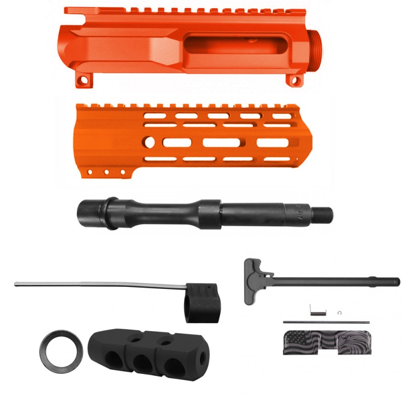 AR-15 .223/5.56 7.5" Barrel W/ 7" Handguard Cerakote Color Option | ''INFAMY MARK II'' Pistol Kit