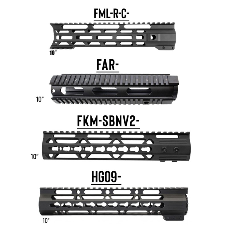AR-15 .223/5.56 10.5" Barrel 10" Handguard option | ''INFILTRATOR'' Pistol Kit
